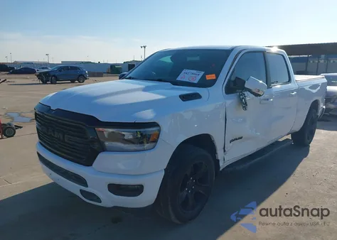 2020 Ram 1500 Big Horn 4X4 6'4 Box z USA, uszkodzony, nr VIN 1C6SRFMT2LN286714